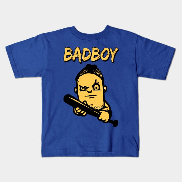 Bad boy t shirt. Kids T-Shirt by Narot design shop